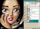 キャラクターの色の塗り方