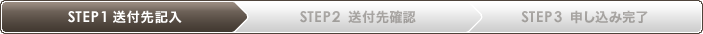 STEP01 送付先記入