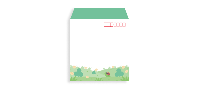 卓上カレンダー用封筒（全面印刷）