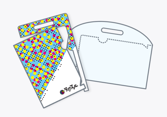 オリジナルファイルバッグ