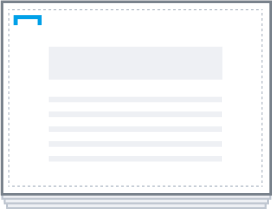 ヨコ左上綴じ(1ヶ所)
