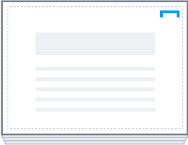 ヨコ右上綴じ(1ヶ所)