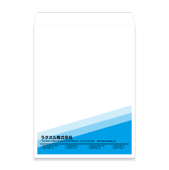 部分印刷 角2封筒・窓なし