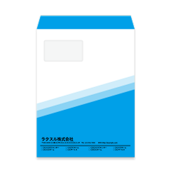 全面印刷 角20封筒・窓付き