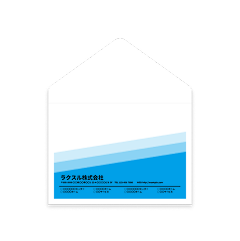 部分印刷 洋2封筒（ダイヤ貼り）
