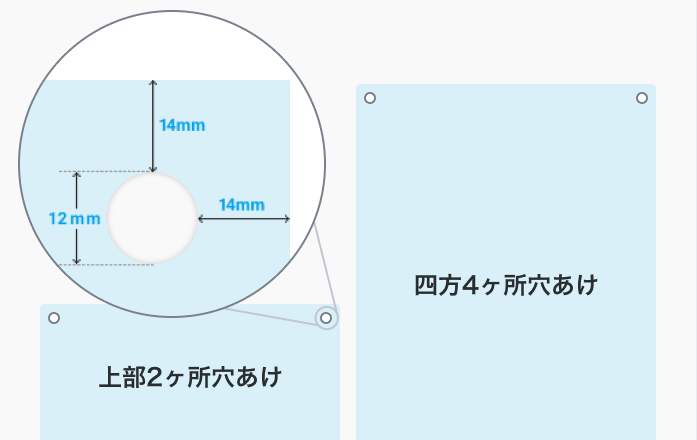 穴あけ加工