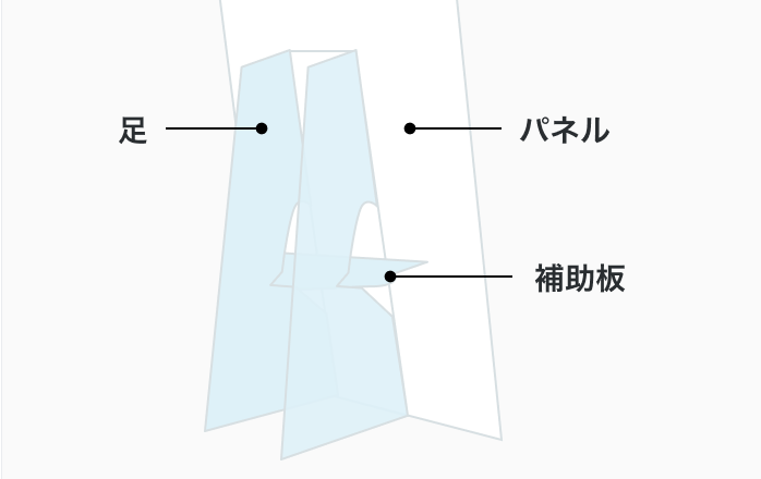 紙製スタンド