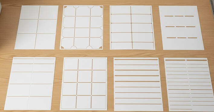 A4で使いやすい大きめラベルシールをサイズ別一覧で紹介