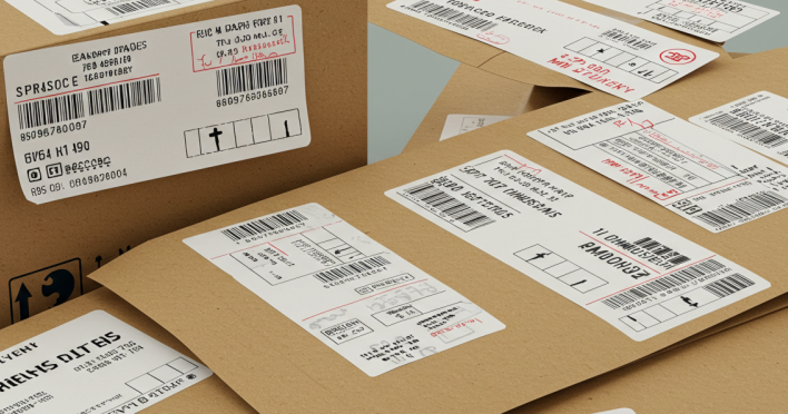 宅急便・梱包シール印刷