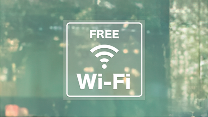 ガラス・窓に貼るステッカーとして