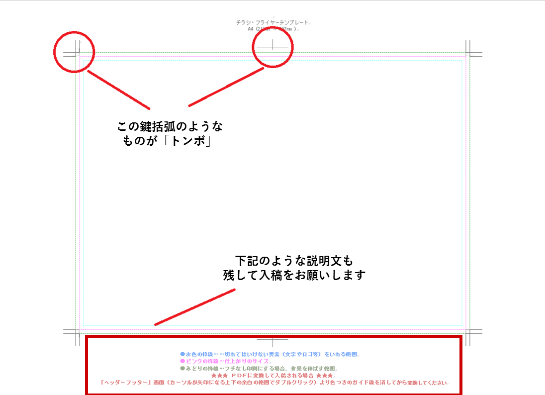 スピードチェック入稿 よくあるご質問 ラクスルテンプレートをご利用の場合 ご利用ガイド 印刷のラクスル