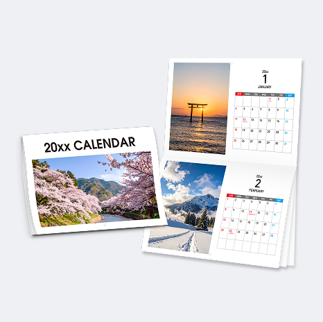 中綴じ16ページ