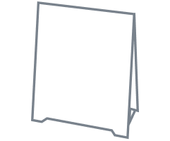 三角POP<br>(テーブルテント)