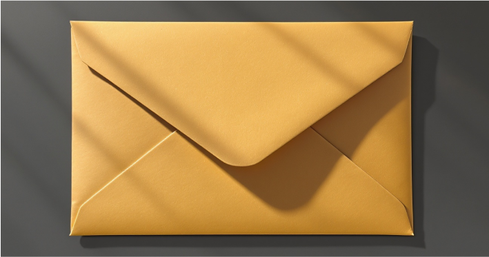 透けない封筒印刷