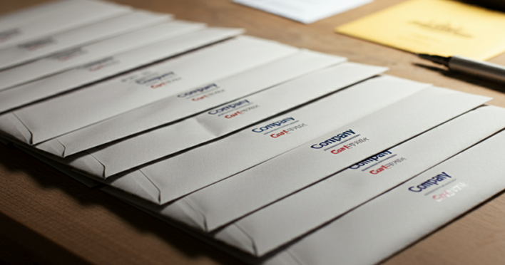 社名入り名入れ封筒印刷