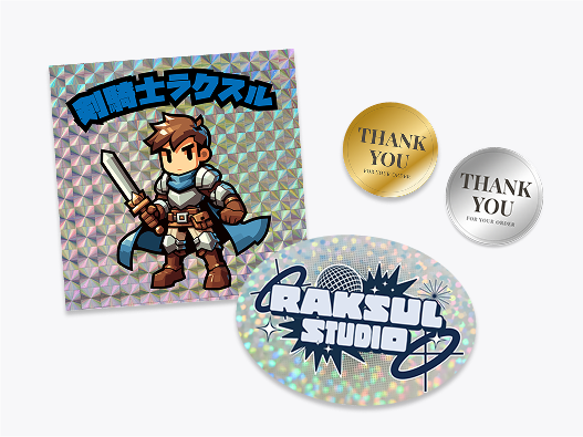 キラキラシール